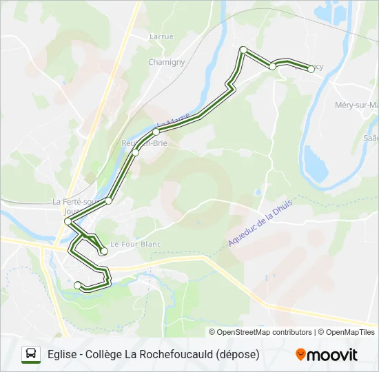 32S(2482) Bus Line Map