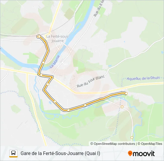 34 (2404) Bus Line Map
