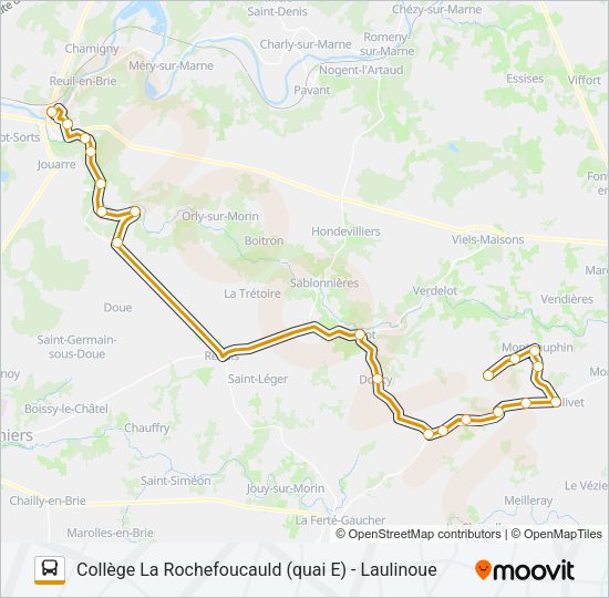 34S1-2483 Bus Line Map