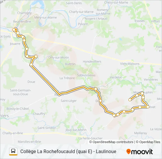34S1-2483 Bus Line Map