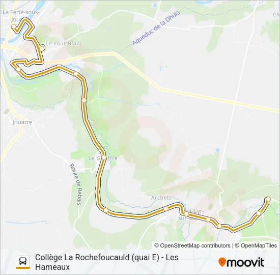 34S2-2484 Bus Line Map