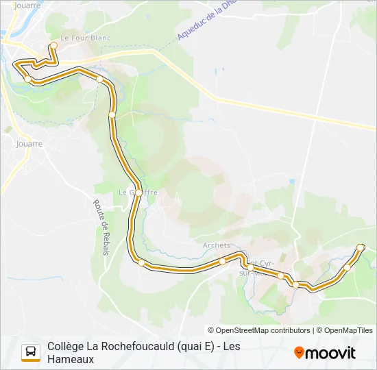 34S2-2484 Bus Line Map