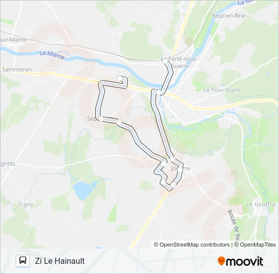 40 (2424) Bus Line Map