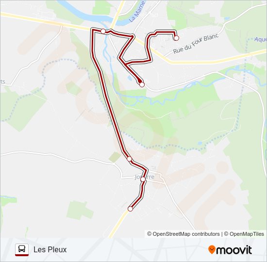 41A(2425) Bus Line Map