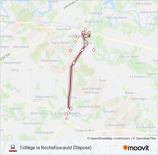 41A(2425) Bus Line Map