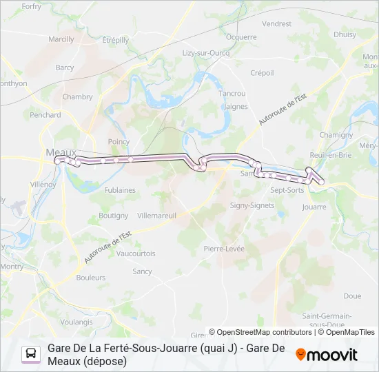 56 (2406) Bus Line Map
