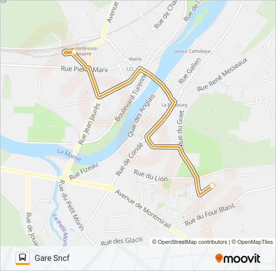 56S(2492) Bus Line Map