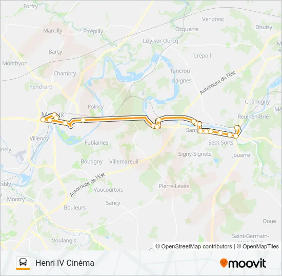 56S(2492) Bus Line Map