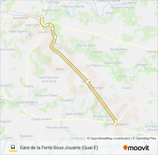 TÀD(2429) Bus Line Map