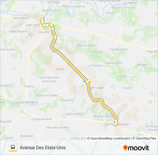 TÀD(2429) Bus Line Map