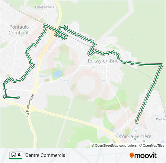 A Bus Line Map
