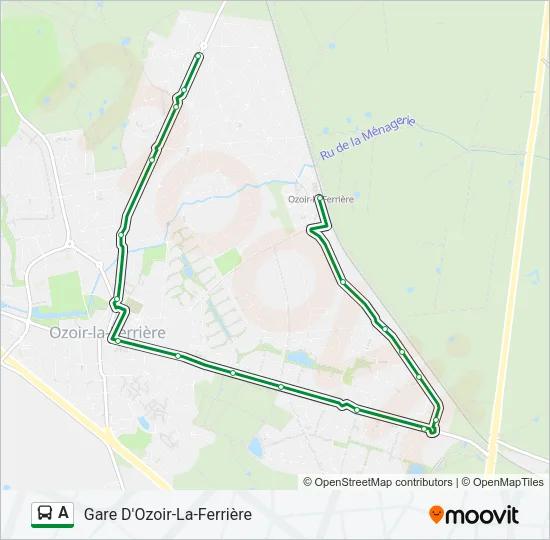 A Bus Line Map