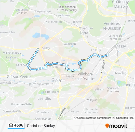 4606 Bus Line Map