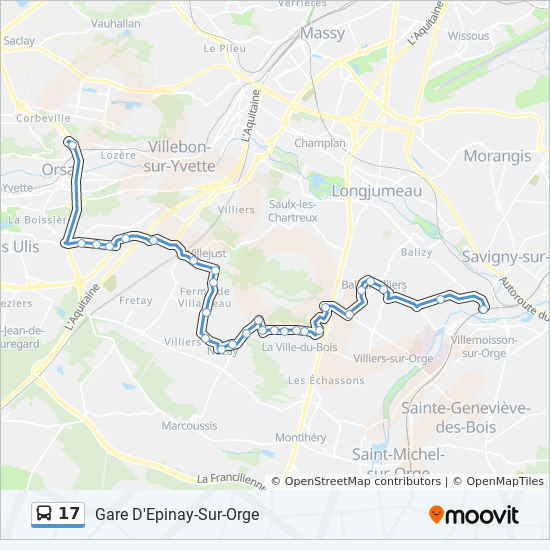 Dublin Bus 17 Route Map 17 Route: Schedules, Stops & Maps - Gare Du Guichet (Updated)