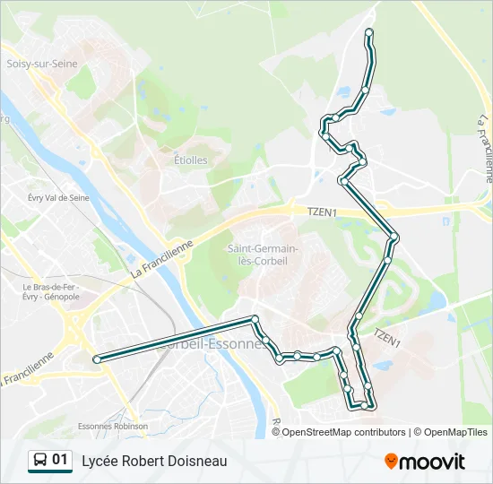 01 Bus Line Map