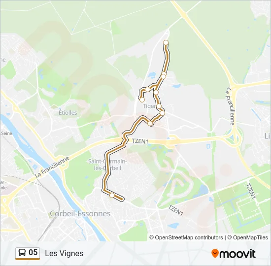 05 Bus Line Map