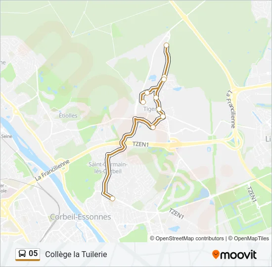 05 Bus Line Map