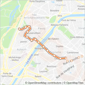 70 Bus Line Map