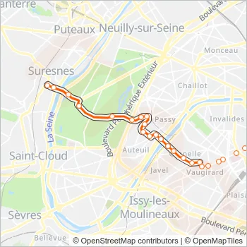 70 Bus Line Map