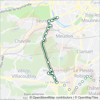 179 Bus Line Map