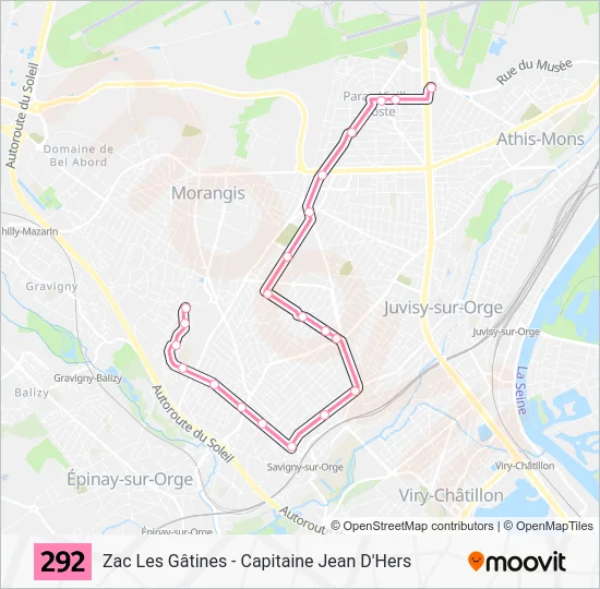 292 Route Schedules Stops Maps Zac Les G tines Capitaine Jean D 292 Route Schedules Stops Maps Zac Les G tines Capitaine Jean D