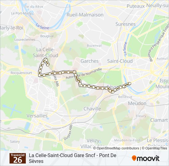 426 Bus Line Map