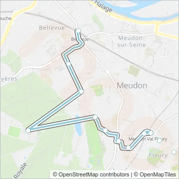 TIM Bus Line Map