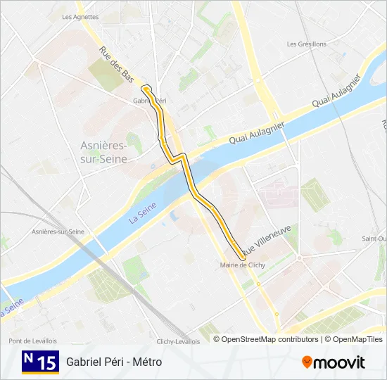 N15  Line Map