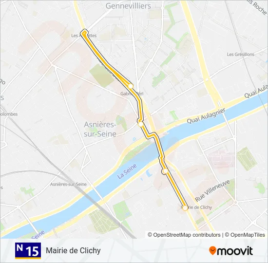 N15  Line Map