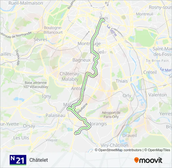 N21  Line Map
