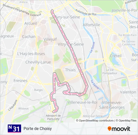 N31  Line Map
