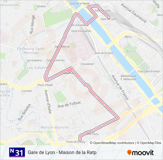 N31  Line Map