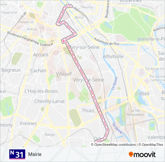 N31  Line Map