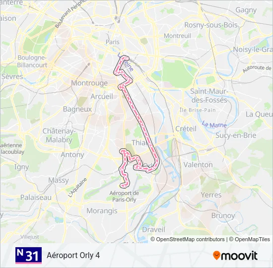 N31  Line Map