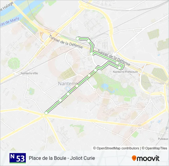 N53  Line Map