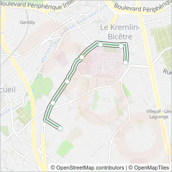 V6 Bus Line Map