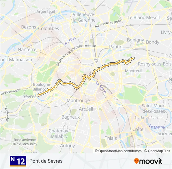 N12  Line Map