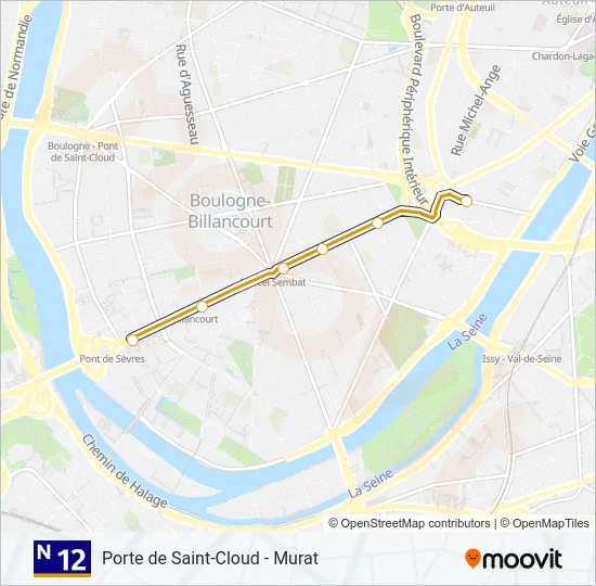 N12  Line Map