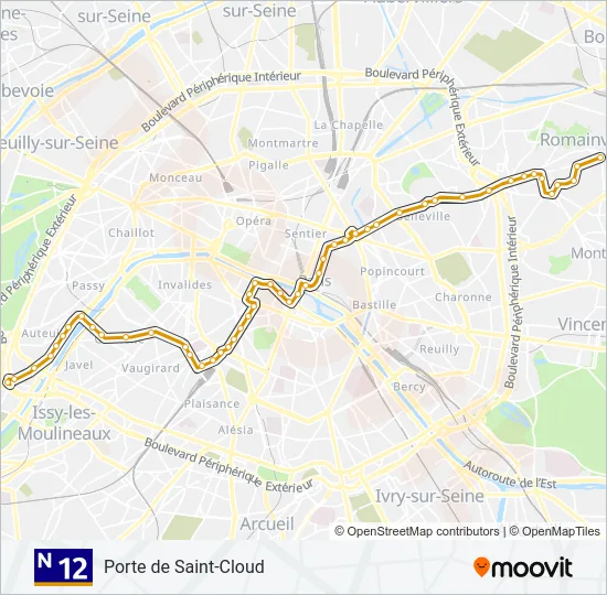 N12  Line Map