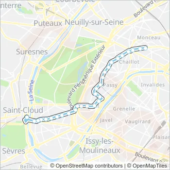 52 Bus Line Map