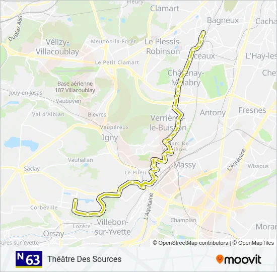 N63  Line Map