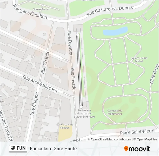 FUN Funicular Line Map