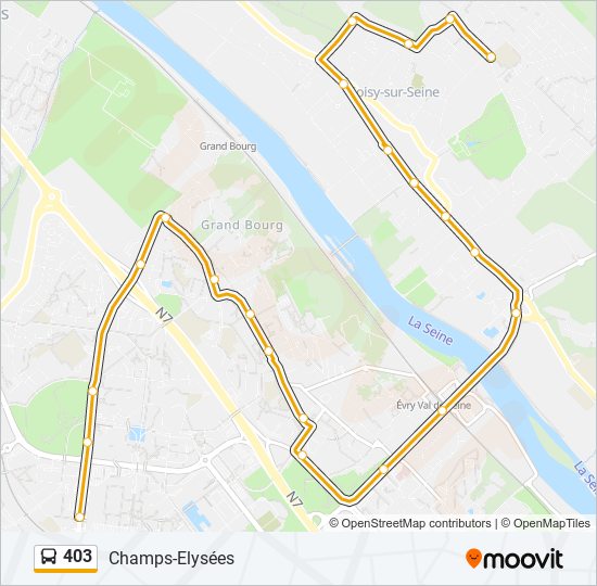 403 Route Schedules Stops Maps Champs Elys es Updated 
