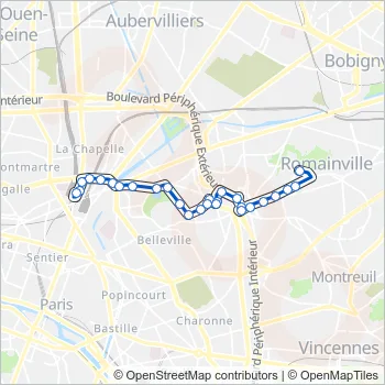 48 Bus Line Map