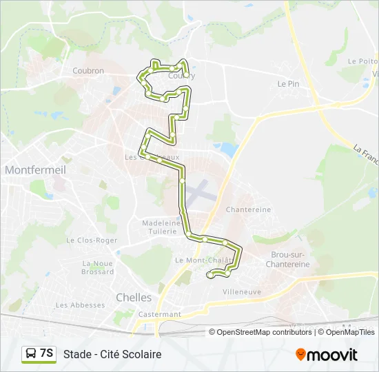 7S  Line Map