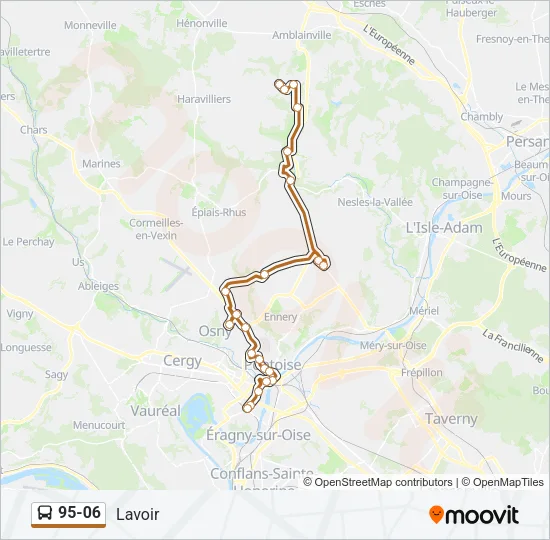 95-06 Bus Line Map