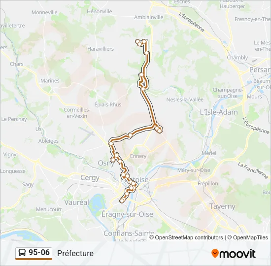 95-06 Bus Line Map