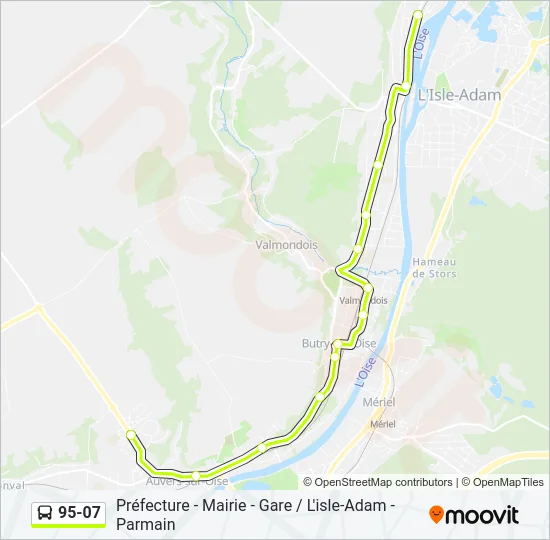95-07  Line Map