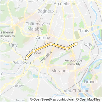 C Bus Line Map