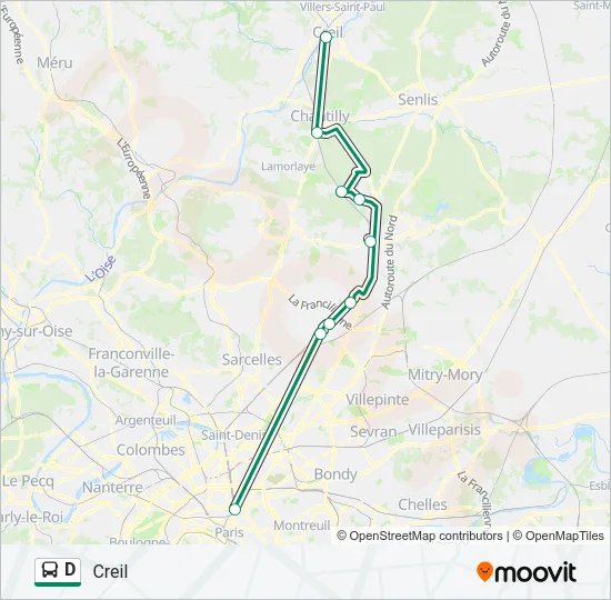 D Bus Line Map